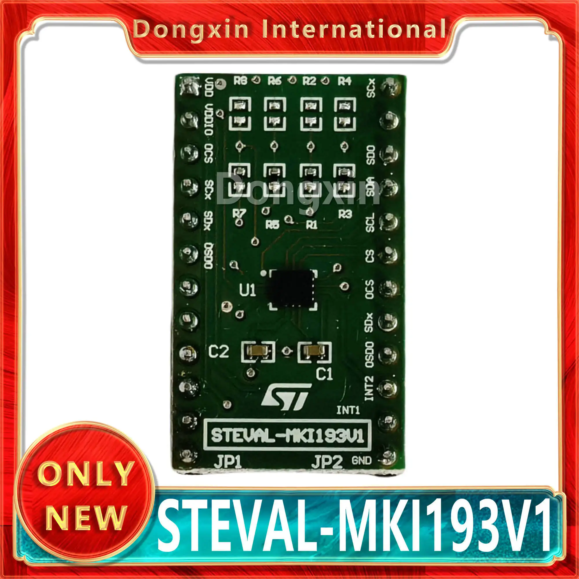 STEVAL-MKI193V1 ASM330LHH accelerometer, Gyroscope, sensor, evaluation expansion plate