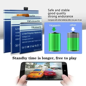 YKaiserin 80mAh 541112 (2 satır) yedek Pil Xiaomi Redmi için Airdots Kulaklıklar, Piller, taşınabilir pil paketi Garanti + HAYIR Bataryada ilk 10 satış, 541112-no. 8