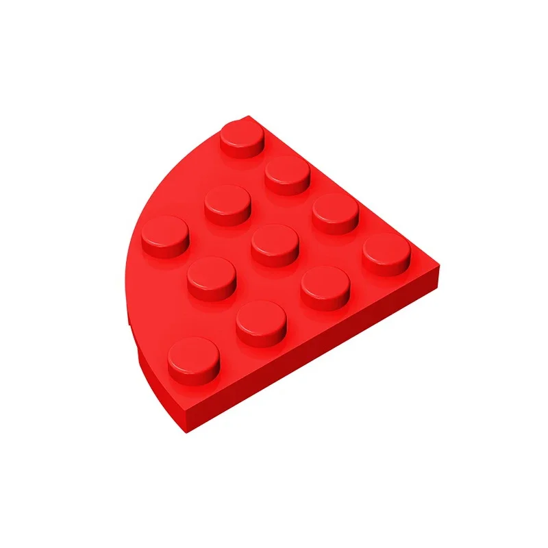 Gobricks GDS-569 Plate, Round Corner 4 x 4  compatible with lego  30565 pieces of children's DIY Educational Particles