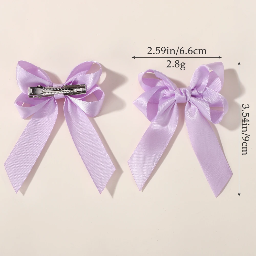2pcs/set Large Satin Ribbon Bo - Ribbon Bow Gift review and price