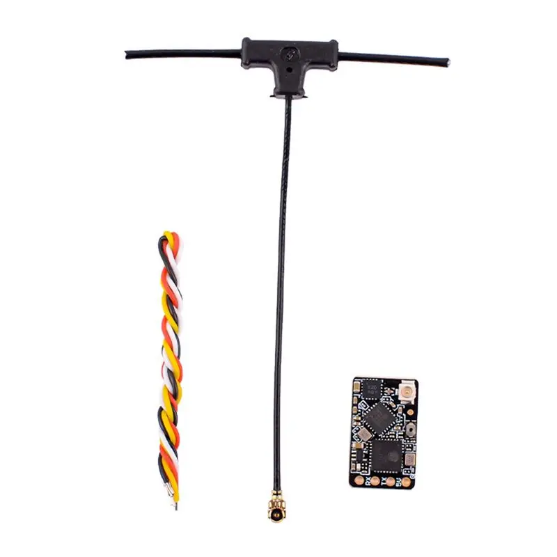 Hot-2.4G ELRS NANO Expresslrs Receiver SX1281+ESP8285 High Refresh Rate ELRS Receiver For RC FPV Traversing Drones Parts