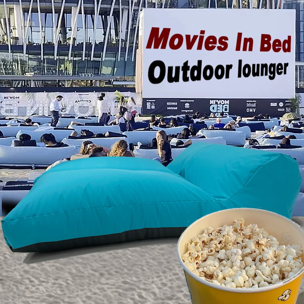 

OTAUTAU Outdoor Wear-resistant Bean Bag Cover Beach Movie in Bed Event Lounger SF486【No Filler!Need To Buy Filler By Yourself !】