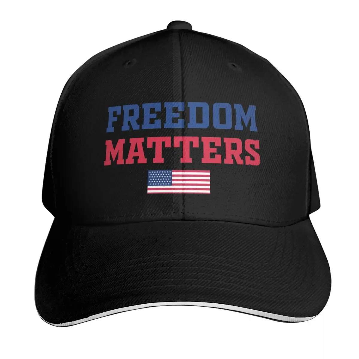 Freedom Matters Baseball Cap Unisex for Men Women Outdoor Golf Running Hiking Summer Beach Travel