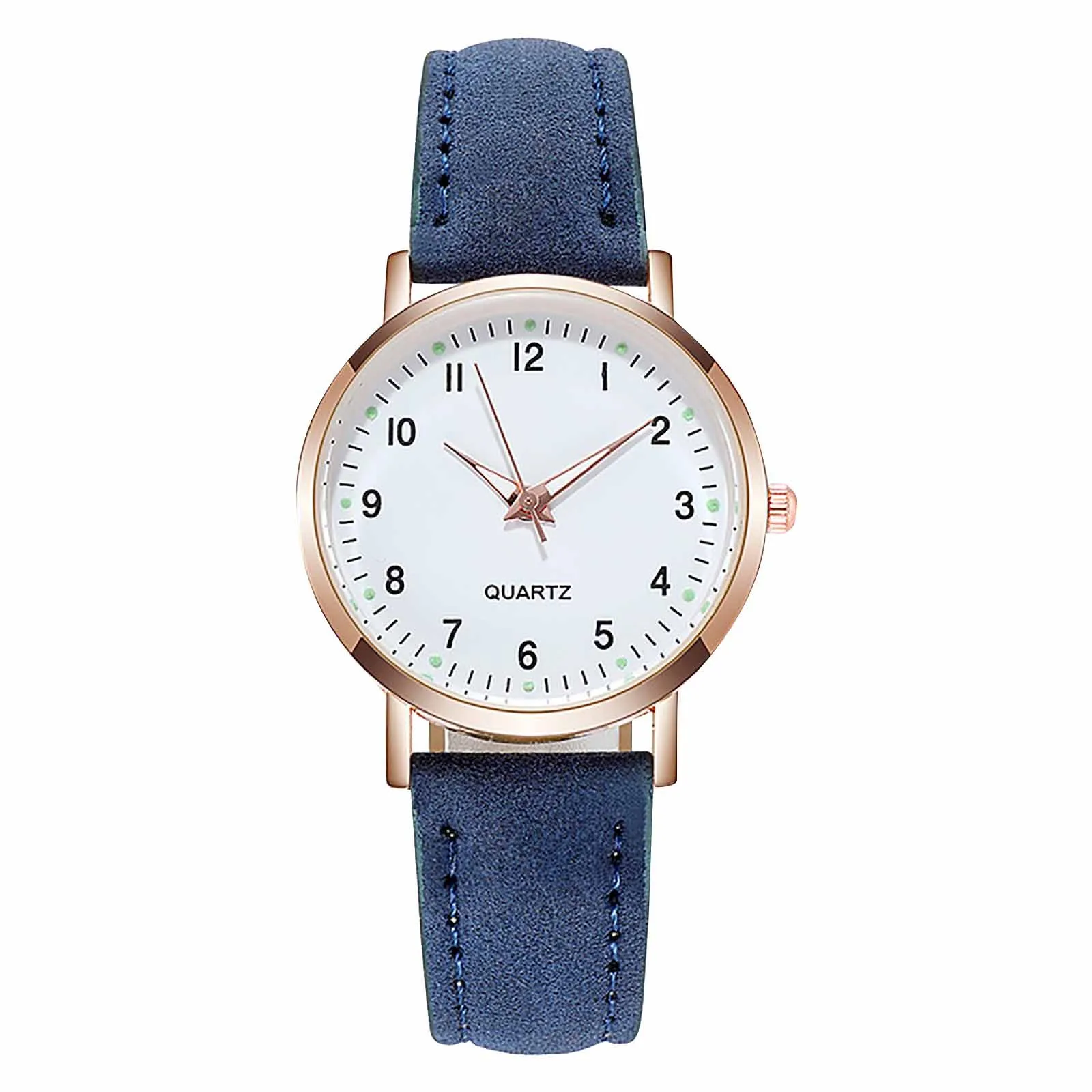 Ladies Luminous Quartz Watch, Digital  Leather Watch Ladies Quartz Watch