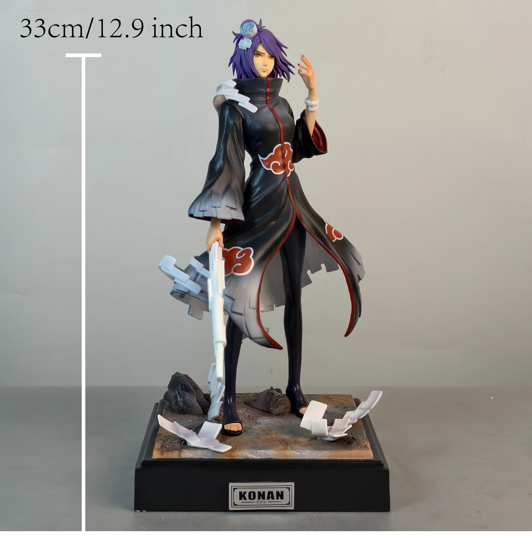 33cm 12.9 inch Anime Konan Action Figures Pvc Statue Desktop Ornamen Collection Statue Model Decoration Room Toys Gifts