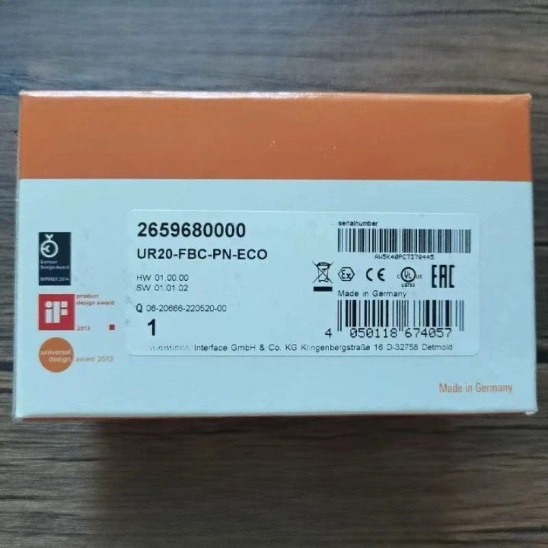 New original UR20-FBC-PN-ECO economical PROFINET RT fieldbus coupler 2659680000