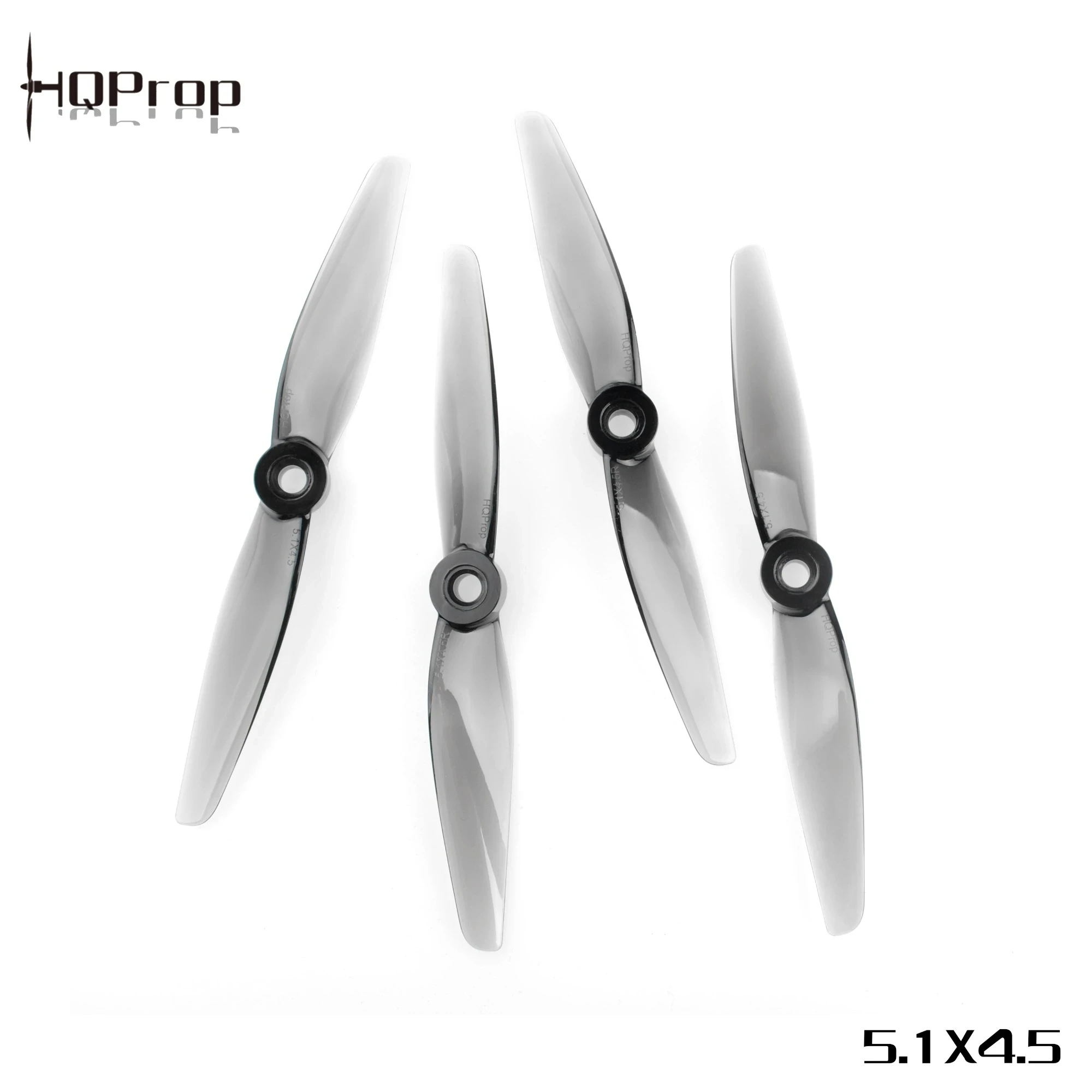 4Pairs 8PCS HQProp 5.1X4.5 5145 2-Blade PC Propeller 5mm Shaft for RC FPV Freestyle 5inch Mini Long Range Drones DIY Parts