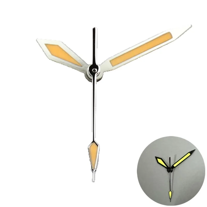 ساعة يد مضيئة مصقولة ، فضي ، برتقالي ، أصفر ، أخضر لامع ، جودة عالية ، NH35 ، NH36 ، حركة NH34 ، موديلات Skx007 ،