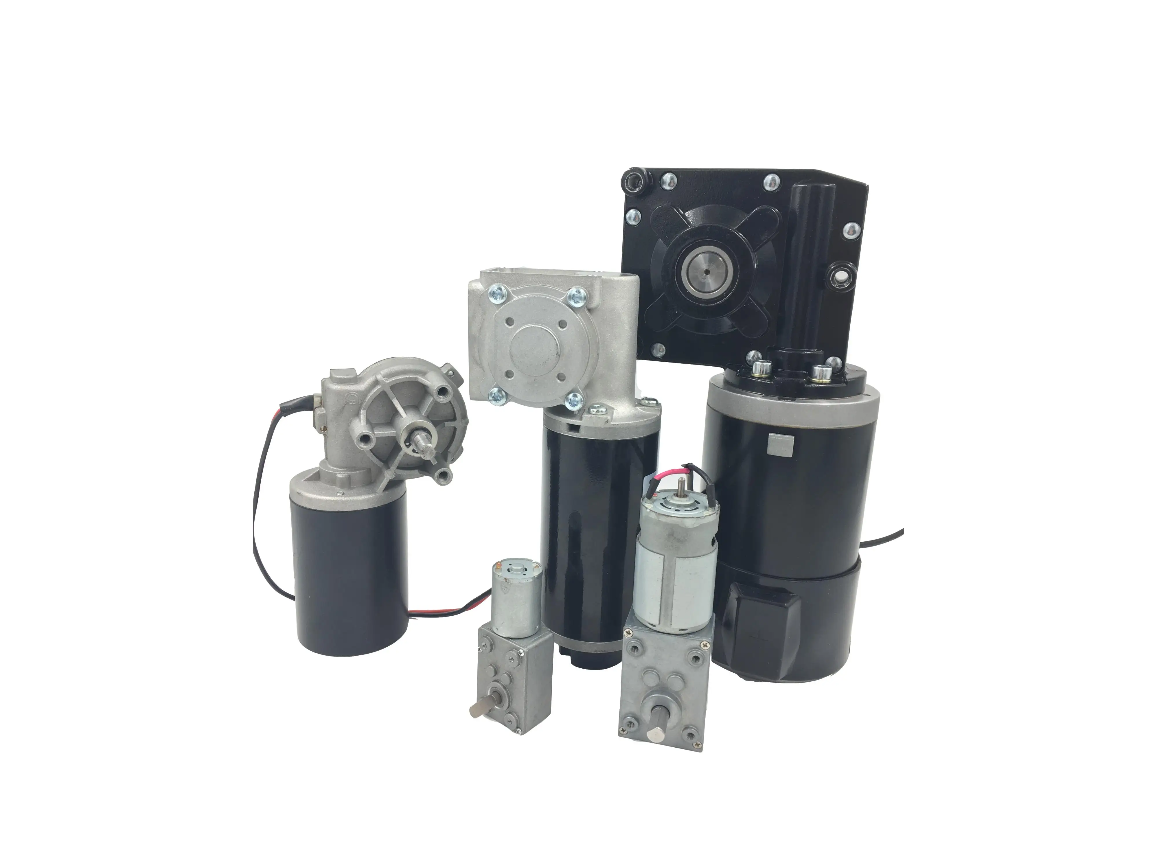 73ZYJ 12v 24v 300w 350w 400w 50rpm Dc Worm Gear PMDC Motor High Torque High Power