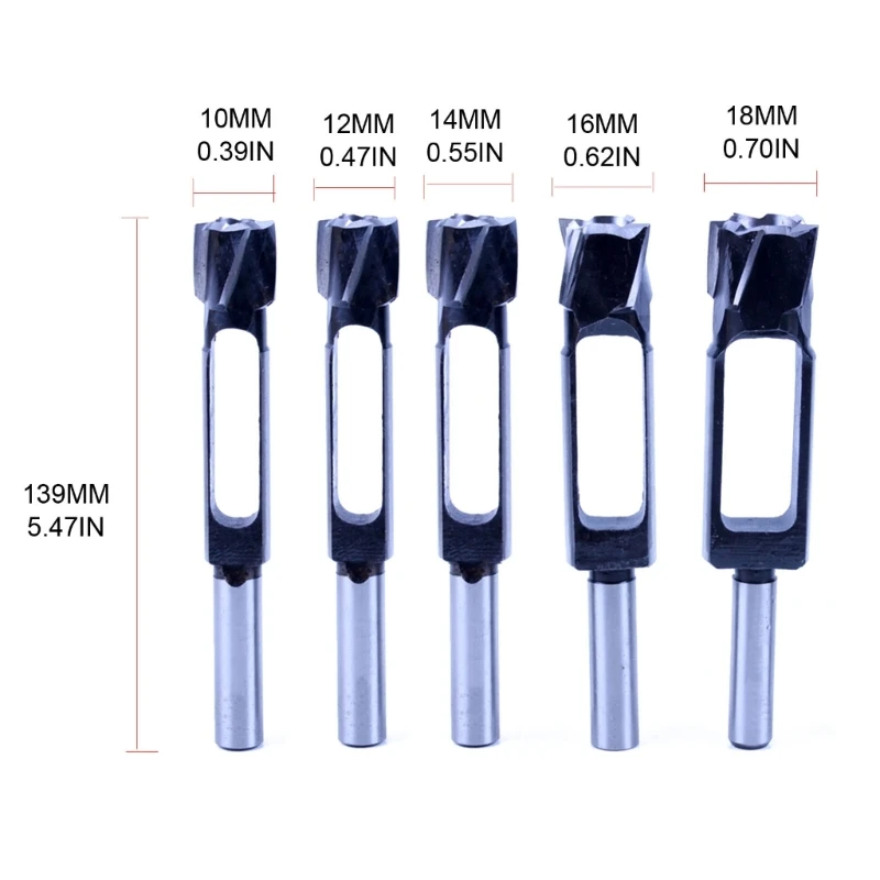 Tenon and Deep Plug Cutter Drill Bit Set for Furniture Making Cabinet Work