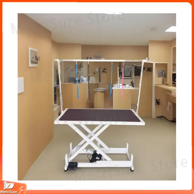 Professional Pet Grooming Station with Adjustable Table Dog Cat Hair Cutting Washing Drying Brushing Tool Kit for Salon Home