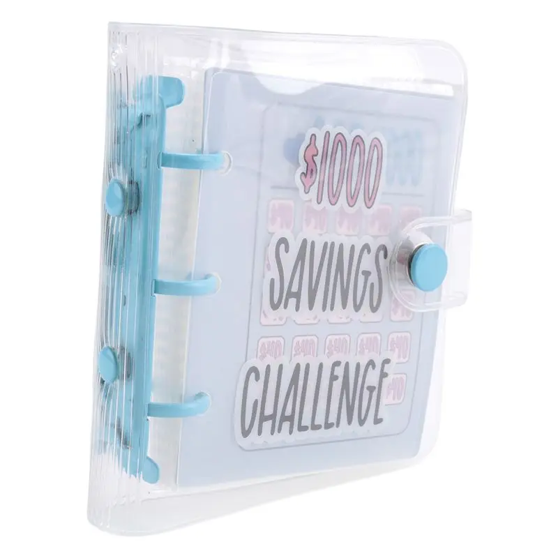 Reliable-1000 Savings Challenge Binder, Money Saving Binder, Savings Challenges Book With Envelopes, Envelope Savings Challenge