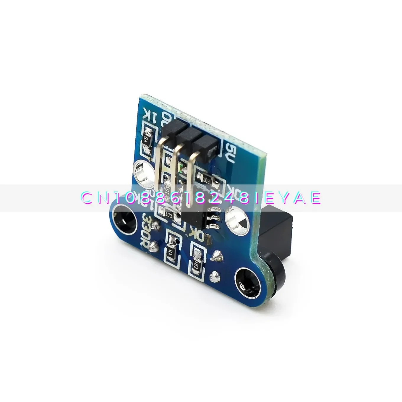 Módulo fotoelétrico de medição de velocidade HC-020K 4WD Medição de velocidade do carro Medição de duas velocidades com kit codificador de disco de código