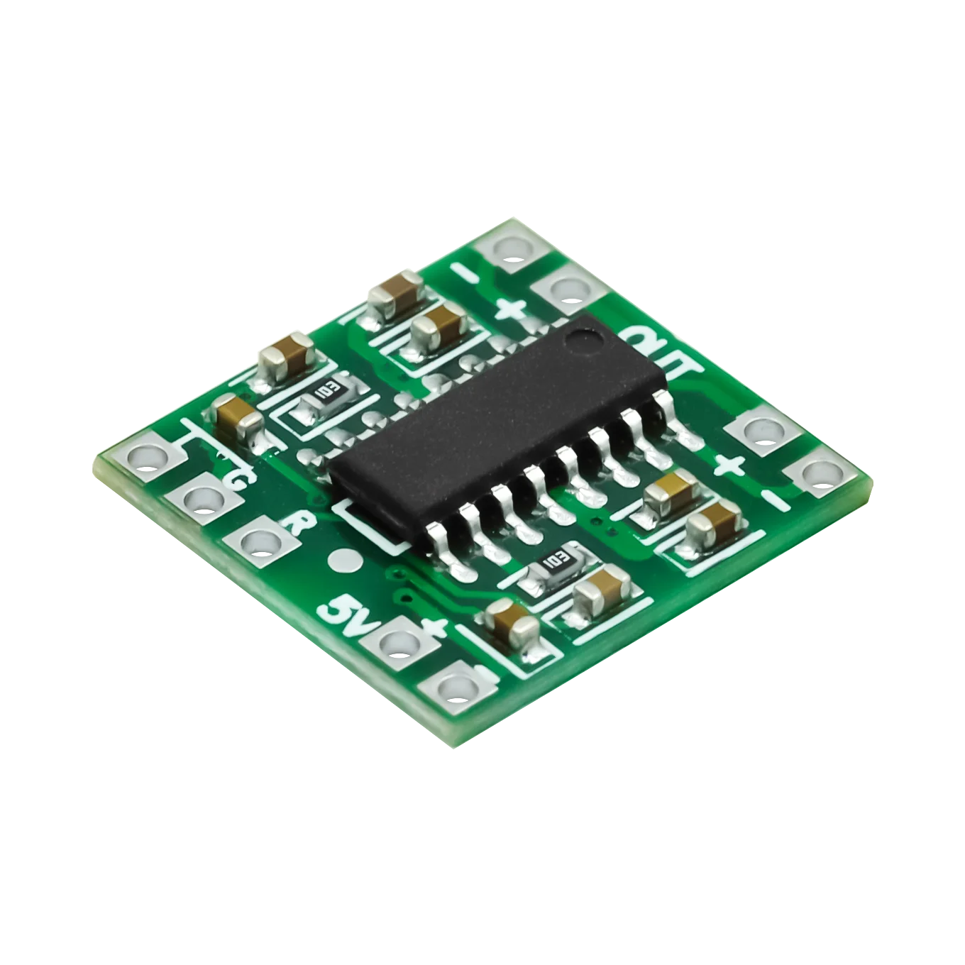 10 PCS PAM8403 Super mini digital amplifier board 2 * 3W Class D digital amplifier board efficient 2.5 to 5V USB power supply