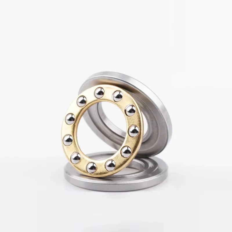 2/10Pcs 3-in-1 Plane Axial Thrust Ball Bearing Mini F2-6M F2.5-6M F3-8M F5-10M F6-12M F7-15M F8-16M F10-18M F12-21M F12-23M