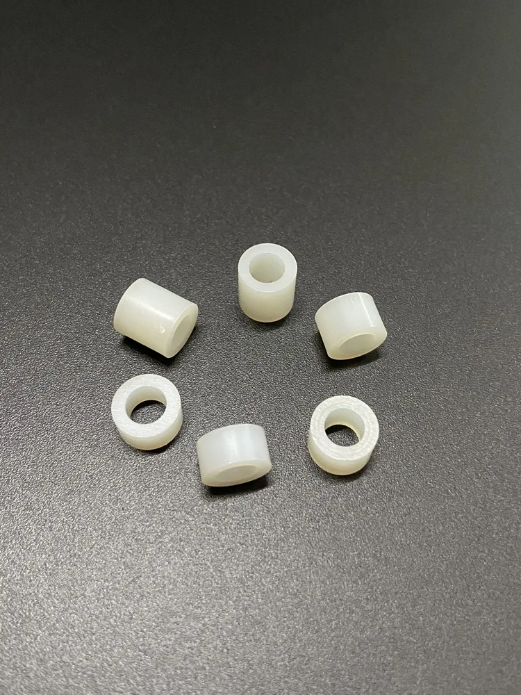 

5.5mm Inner Diameter round Spacer Post Plastic Fastener Nylon Washer PA66 Screw Insulation Tube for Electronic Components