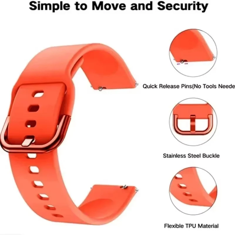 Protector Case+Silicone Strap For Xiaomi Redmi Watch 5 active/5 Lite Full Cover Screen TPU Soft Shell and Breathable Sport Band