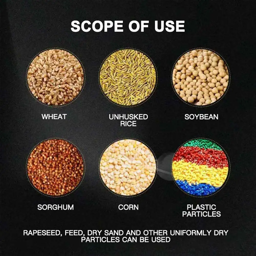 Máquina de succión de grano para el hogar, manguera de succión de grano pequeño, máquina de alimentación de tornillo de barrena de maíz de trigo