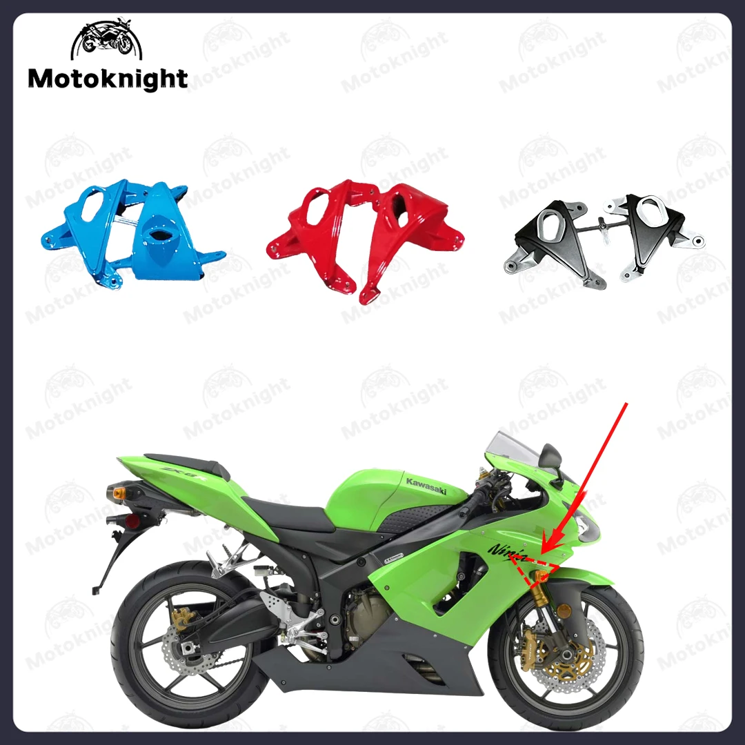 

Fit For KAWASAKI ZX6R ZX-6R 636 2005 2006 Left Right Turn Signal Cover ABS Plastic Motorcycle Accessories Replacement‌
