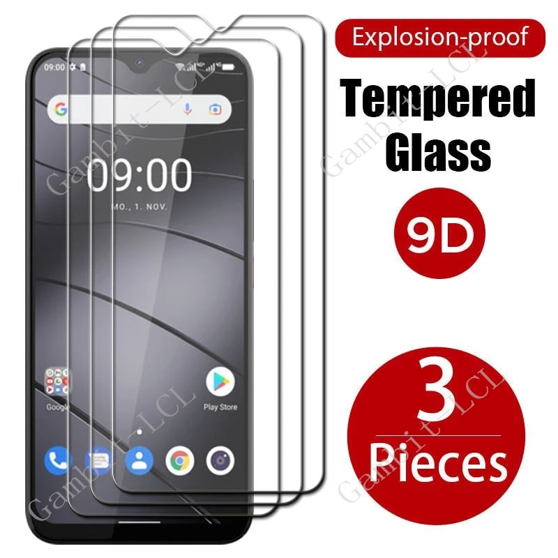 9h hd película protetora de vidro temperado para celular, filme protetor de tela para celular gs5 pro se, 3pcs
