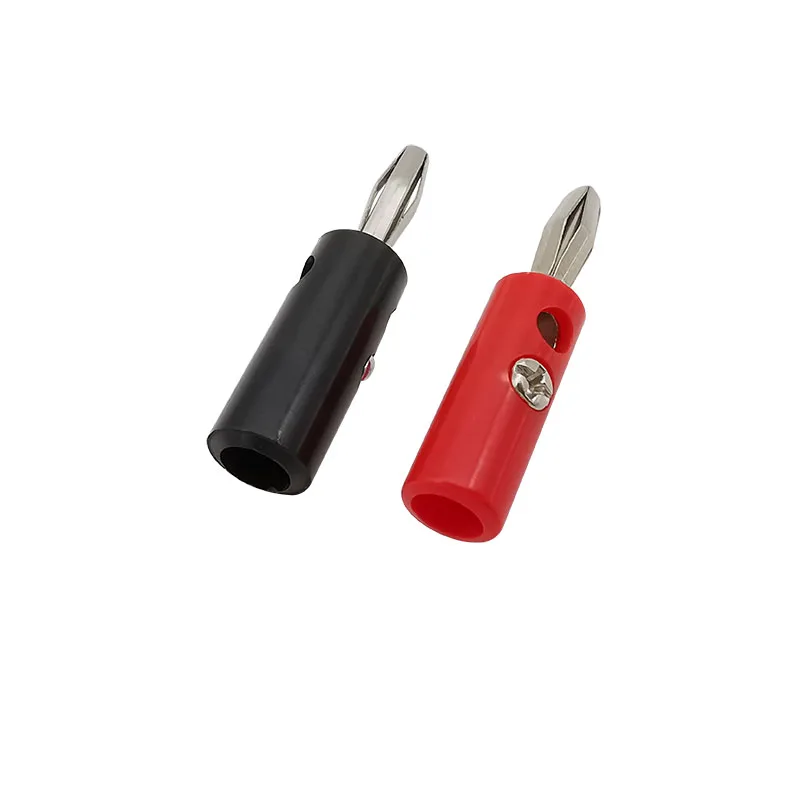 10 par wtyków bananowych 4 mm męskich i żeńskich Zestaw zacisków testowych do montażu panelowego Adapter złącza bananowego