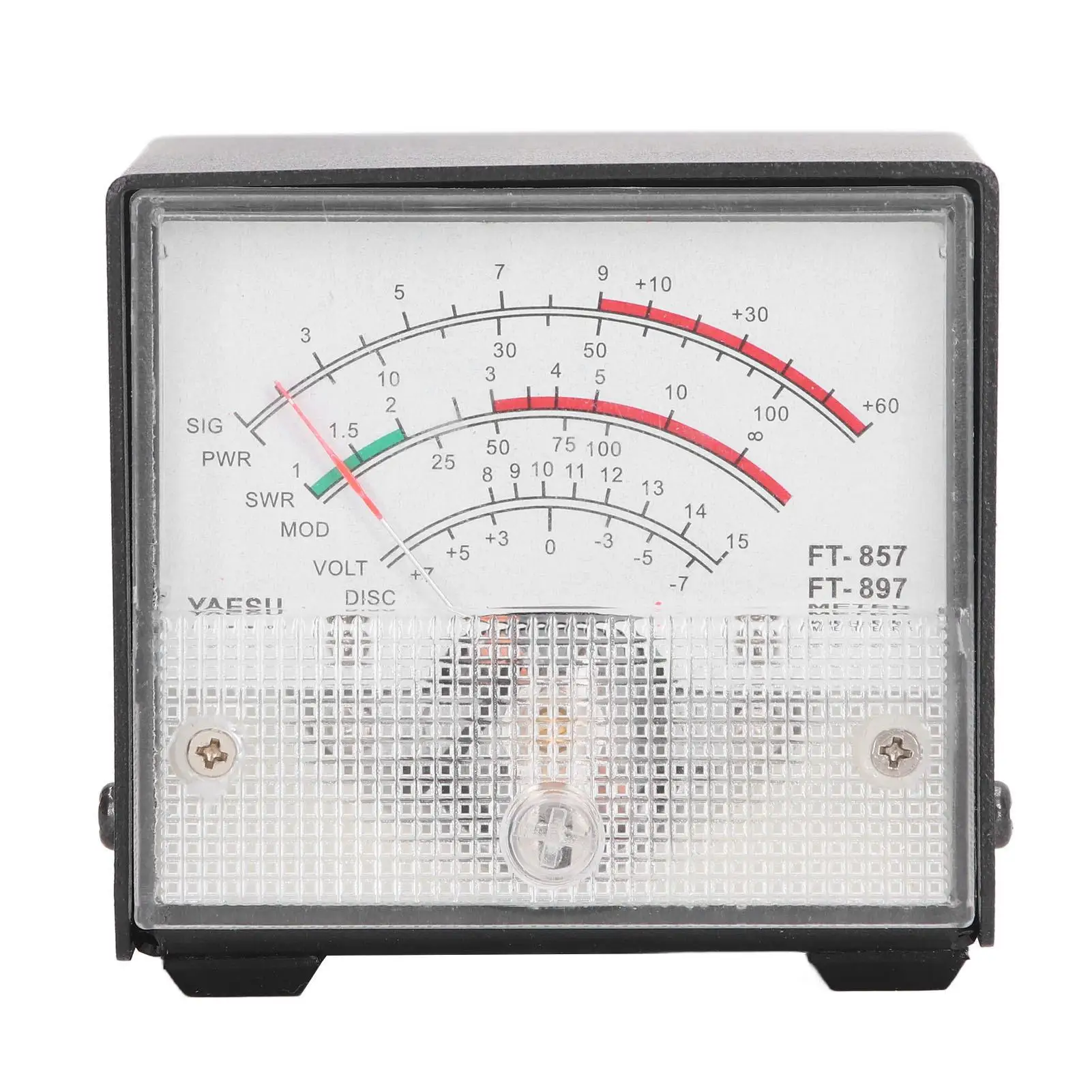 

External S Meter SWR Power Meter Display for FT-857 FT-897 Pointer Type Signal Strength Detector