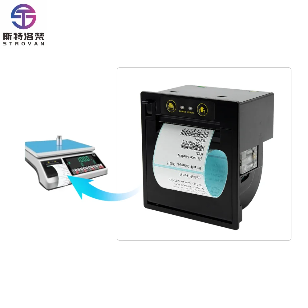 EP-261B 2 Inch 58mm Kiosk Embedded Serial Usb Thermal Panel Label Printer
