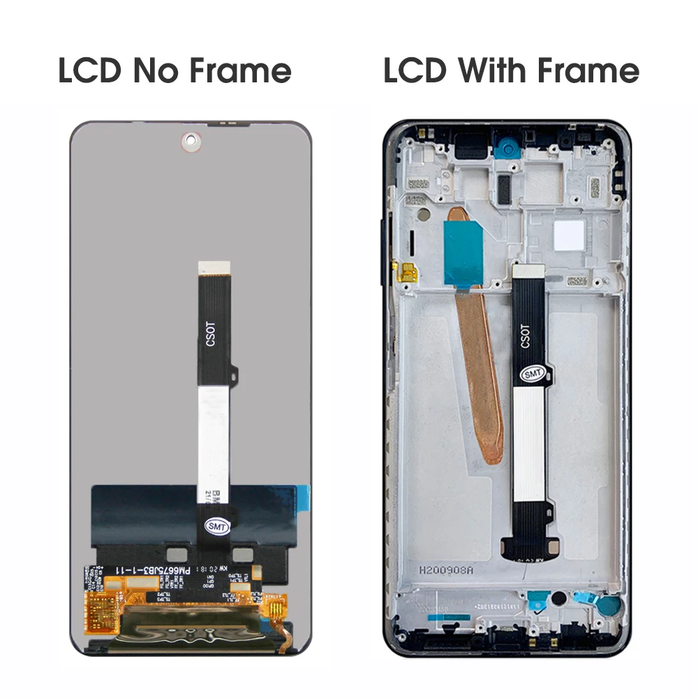 6.67'' 100% New Display For Xiaomi Poco X3 LCD Display Touch Screen Digitizer Assembly For Xiaomi Poco X3 NFC LCD Screen