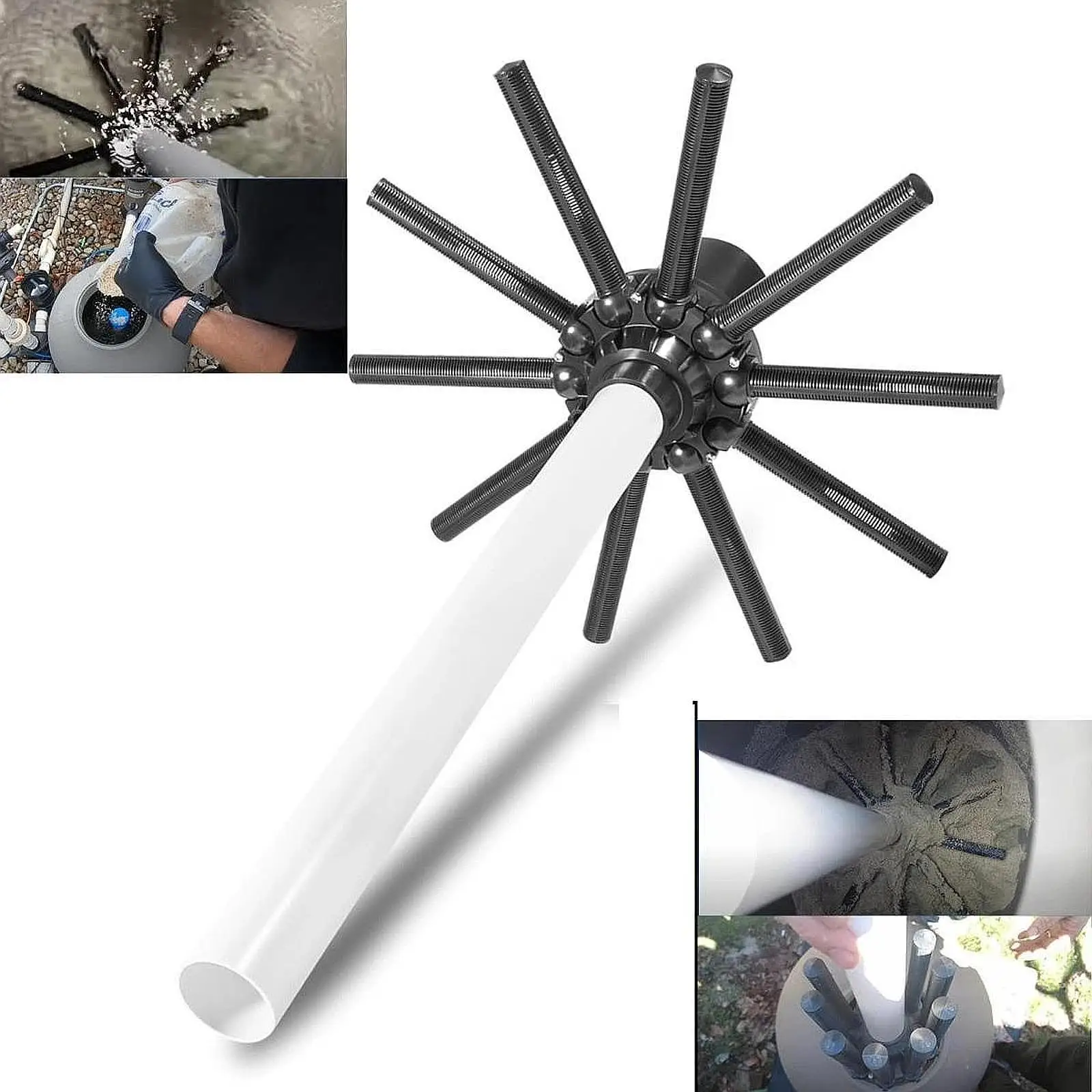 

Lateral Assembly with Center Pipe SX220DA Rust Resistant Folding Sand Filter