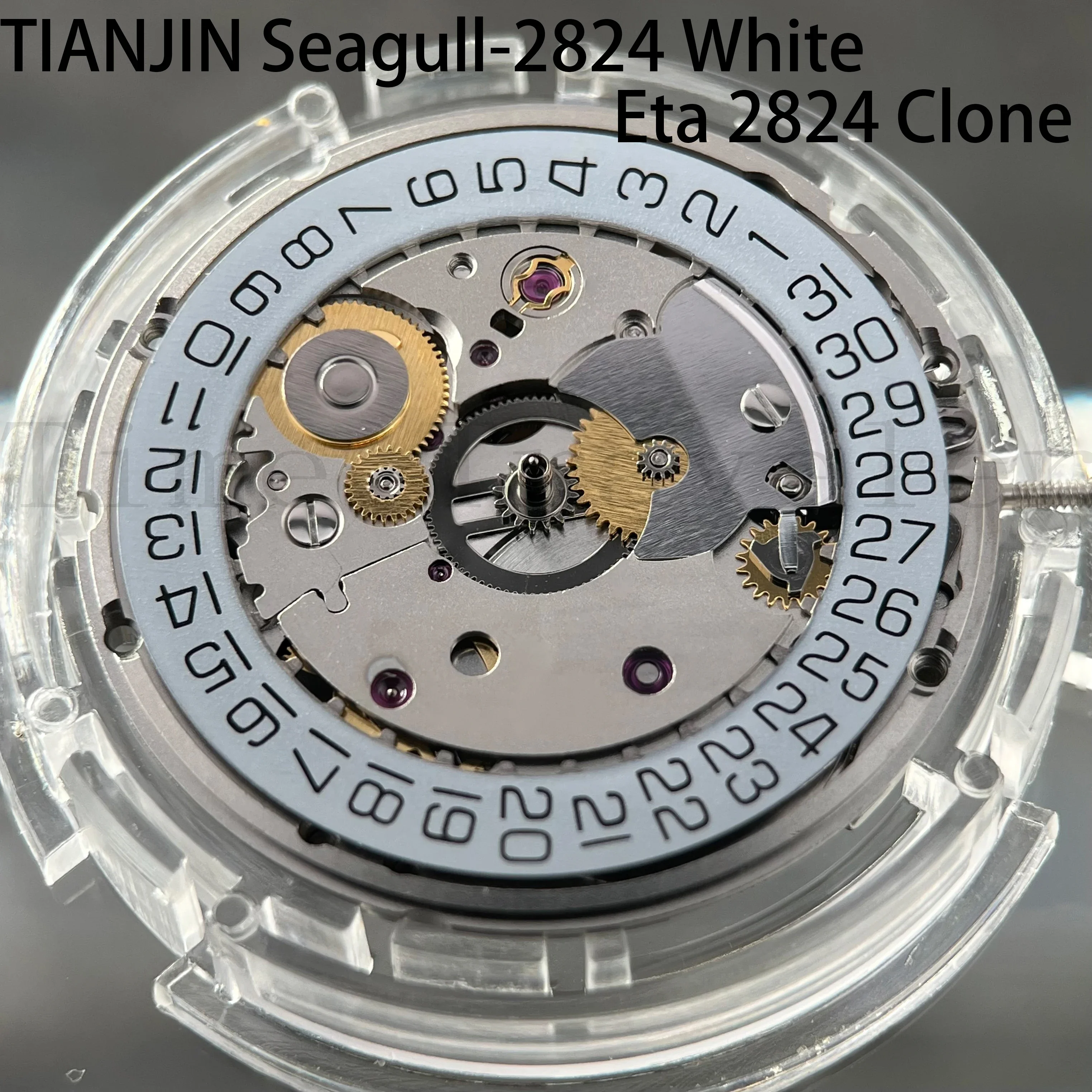 

Quality TianJin Seagull 2824 Mechanical Watch Movement ETA 2824 Clone Automatic Self-winding Movt Watchmakers Parts Replacements