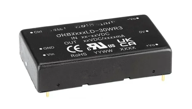 URA4812LD-30WR3DC-DC Power Module 18-75V To Positive and Negative 12V30W