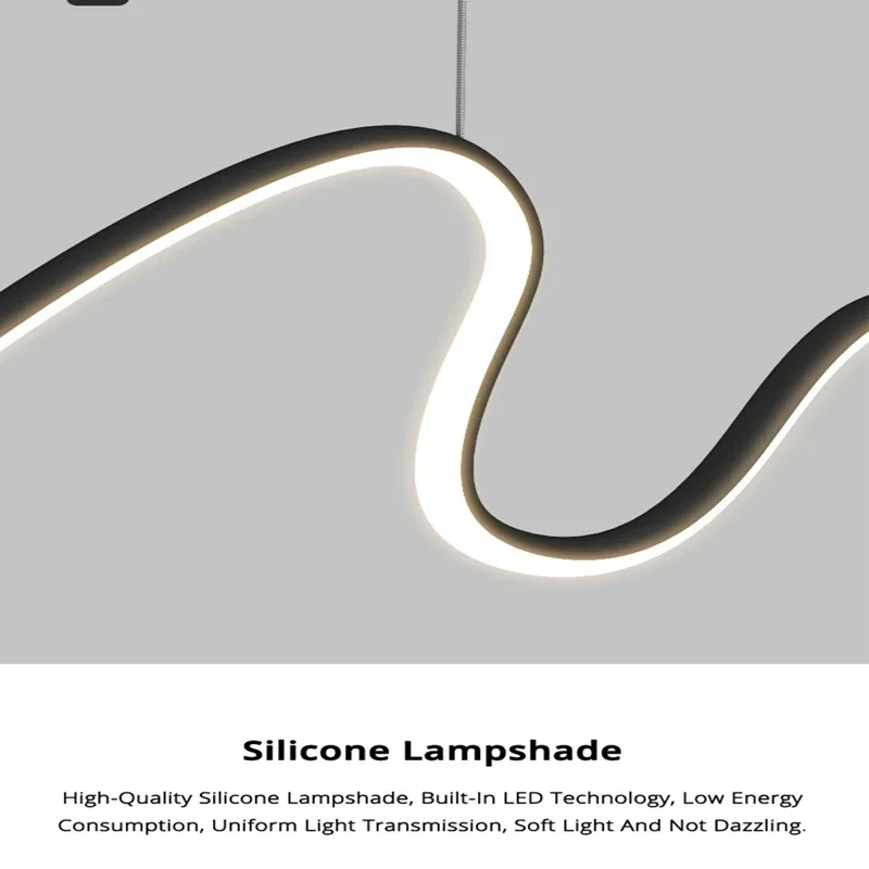 Modern LED Pendant Light Simple Design Hanging Lamp for Dining Room Bar Home Decor Fashionable Lighting