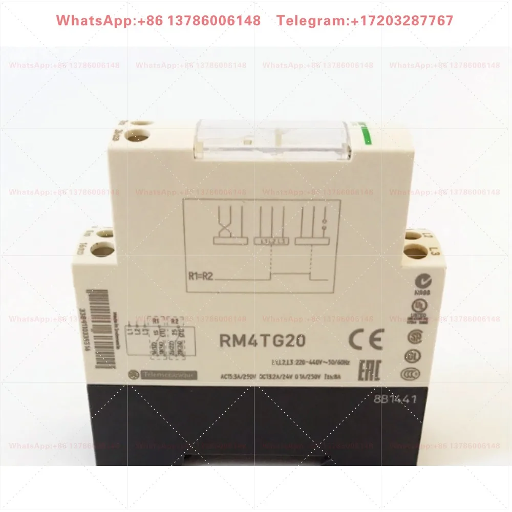 Relé de Secuencia de Fases RM4TG20, Protector de Sobretensión y Baja Tensión RM4-TG20, RM4TR32