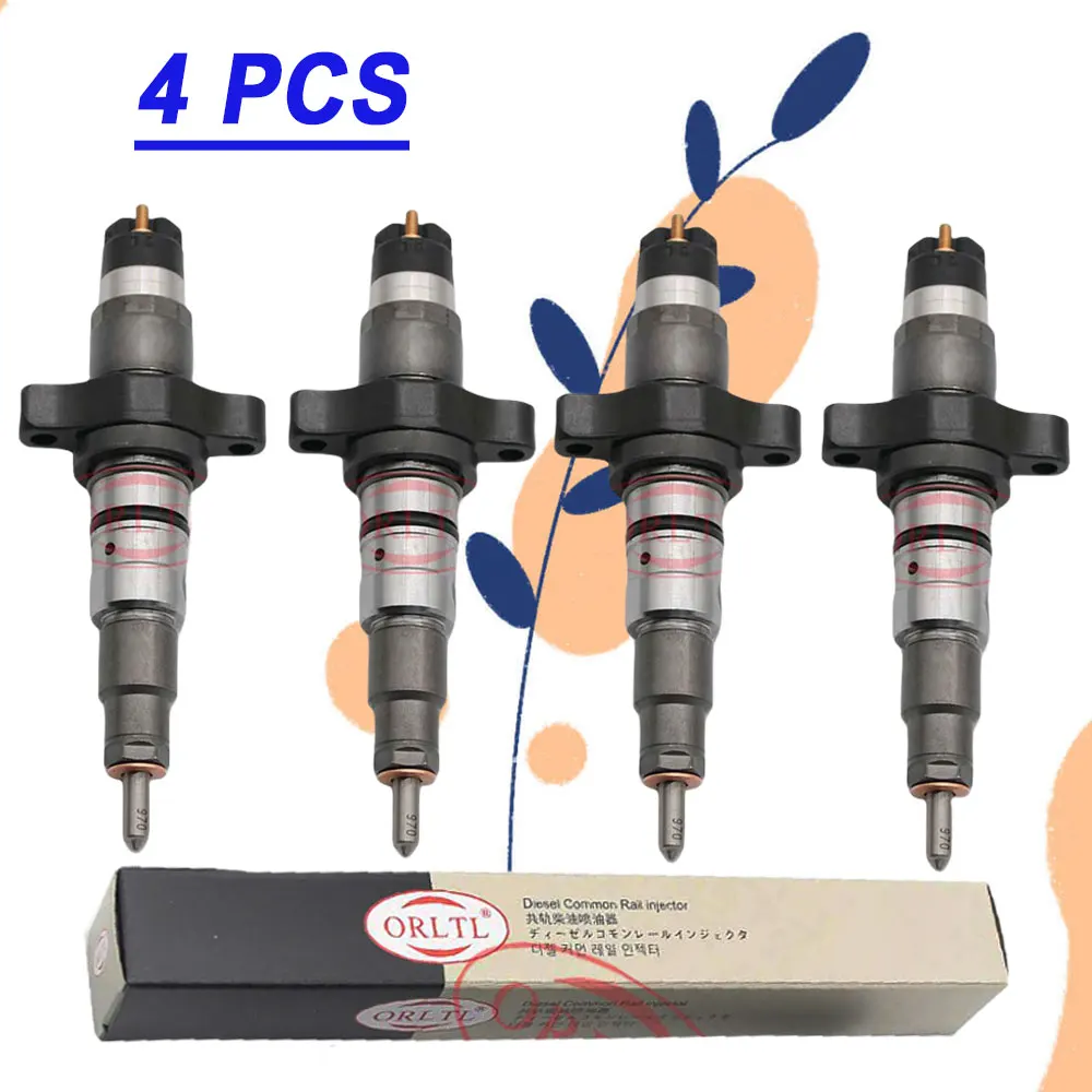 4PCS New 0445120211 Diesel Injector Assy 0 445 120 211 Fuel Injection Nozzle 0445 120 211 for 5 254 684 3 976 646 4 930 440