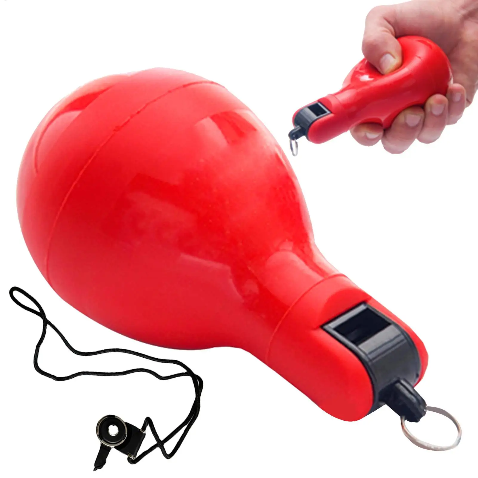 Loud Hand Squeeze Whistle Ultra-Portable CoachWhistle For Sports Training Activities High-Pitched Emergency Whistle