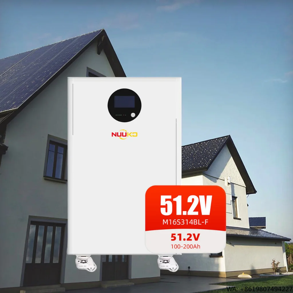 NUUKO New Design 51.2v 314ah Lithium Battery for Solar Storage Floor Mounted 15kwh Lifepo4 Battery Power Storage for Home
