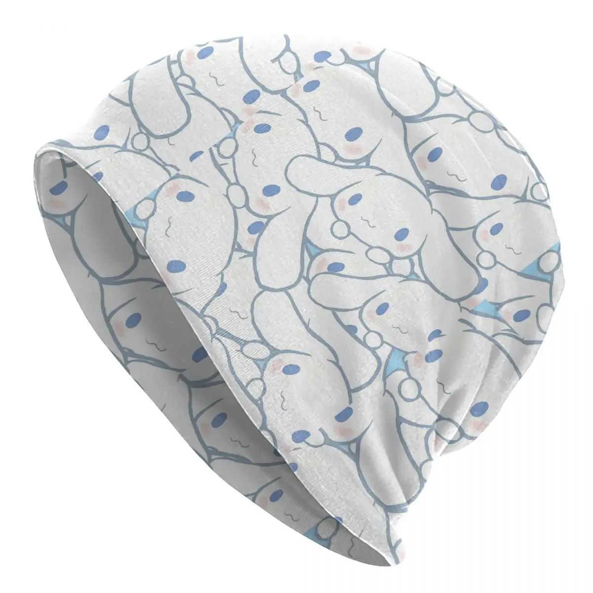 

Cinnamoroll Collage Cap Cute Cartoon Cool Unisex Street Skullies Beanies Hat Spring Warm Head Wrap Bonnet Hats