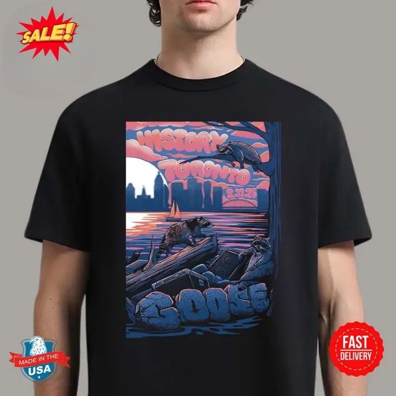 Goose Poster For Night 2 In Toronto Canada On Feb 11 2025 T Shirt