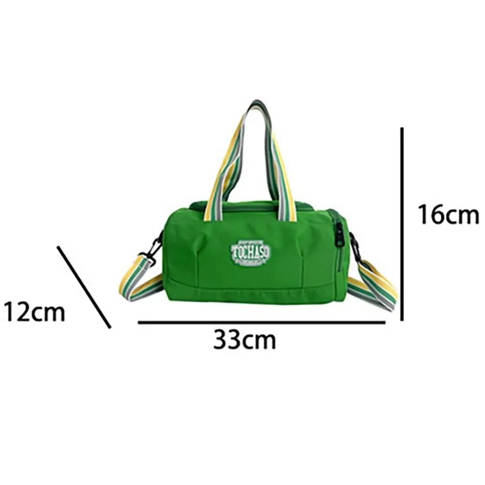 Lightweight Children Handbag Fashion Nylon Colorful Shoulder Bag Large Capacity Travel Bag Adult