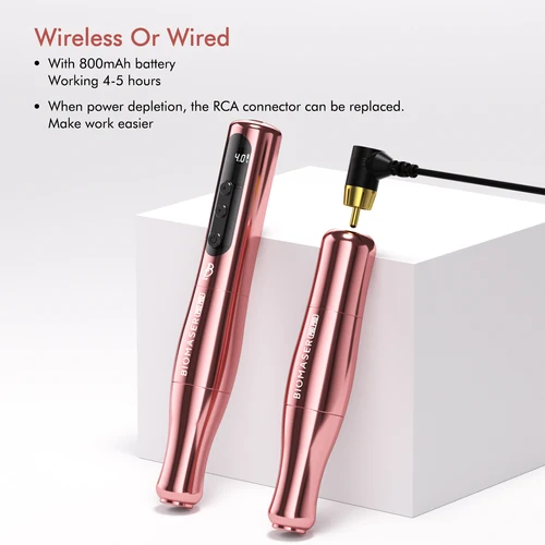 Imagen 2 del producto Biomaser P90 Pro máquina de maquillaje permanente inalámbrica máquina de tatuaje de cejas pluma dispositivo Digital para delineador de ojos labio