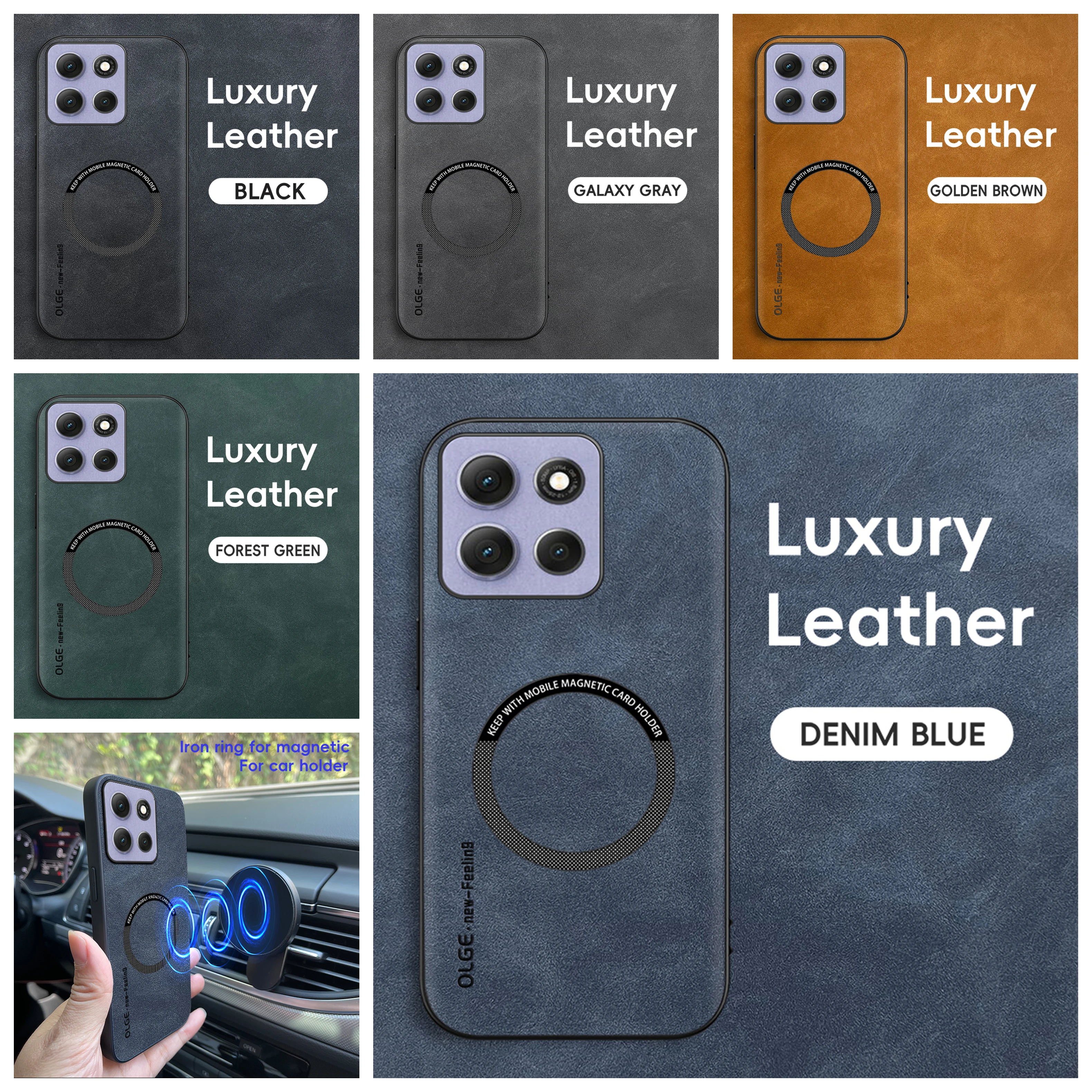 Retro Leather Soft …