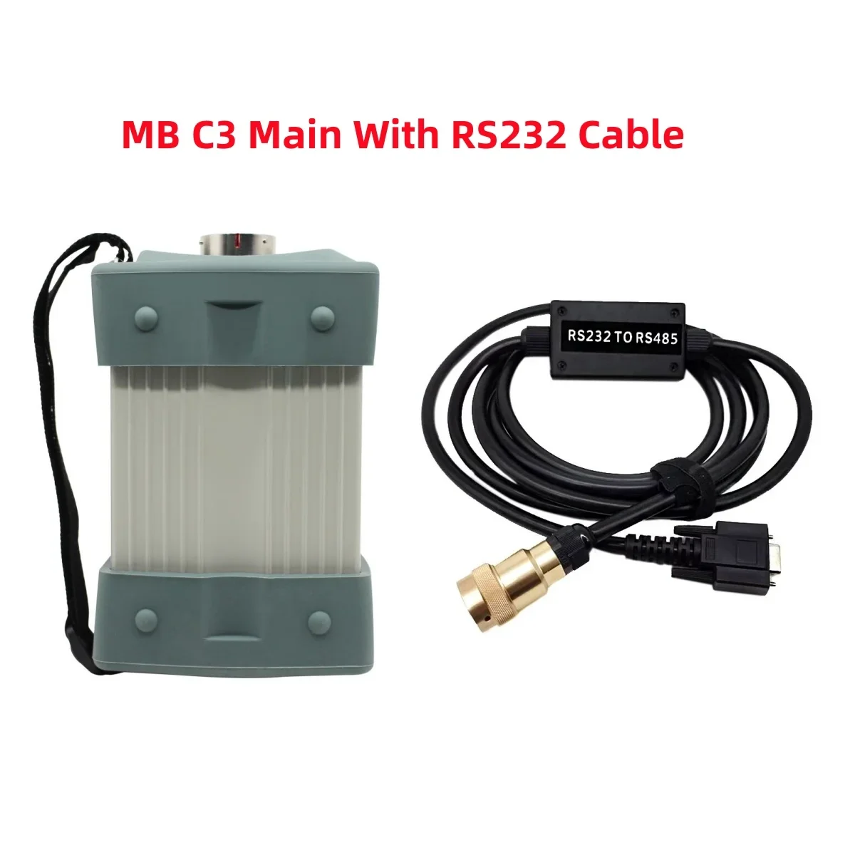 MB C3 RS232 to RS485 Cable For MB Star C3 Diagnosis Multiplexer Diagnostic Tool With C3 Main Unit Adapter For cars/trucks tools