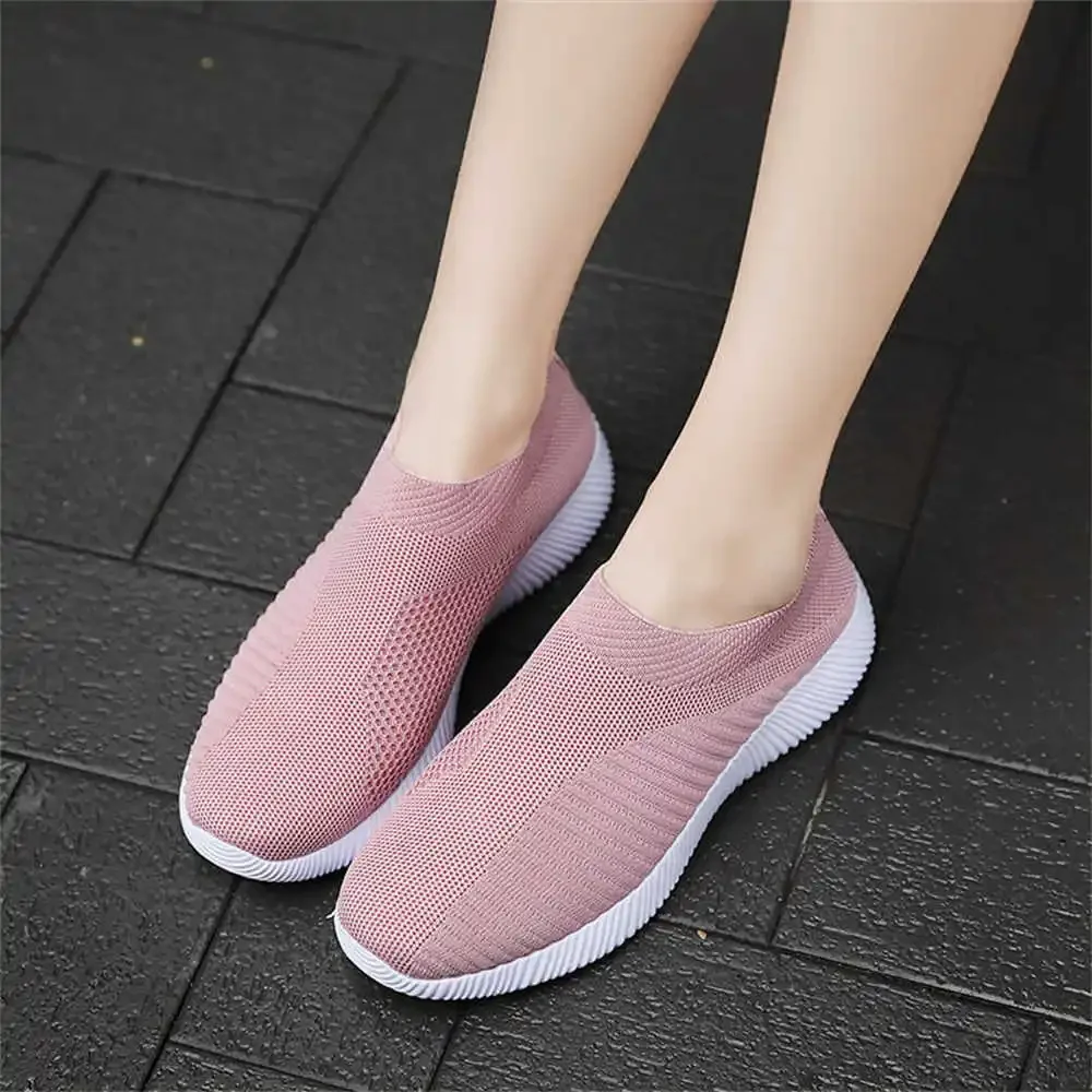 Spring-autumn Strapless Women's White Boot Flats Shoes Women Luxury Brands Sneakers 44 Sport All Brand League Tensi