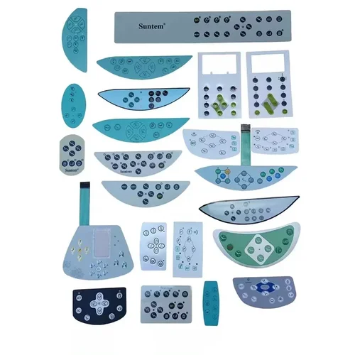 Película de botón de Control principal para silla Dental, pegatinas de Panel de Control de película de botón, etiqueta autoadhesiva de PVC, 1 ud.