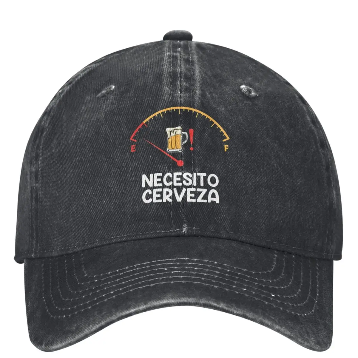 Necesito Cerveza Baseball Cap Funny Spanish Quote I Need Beer y2k Cool Women Men Hip Hop Hats Outdoor Gym Snapback Cap Gift Idea