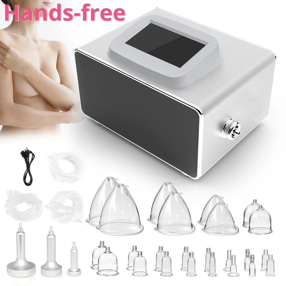 Breast Care Enlargement Breast Nipple Vibrating Care Enhance Massage Vacuum Cup Butt Lift Body Shaping Beauty Machine