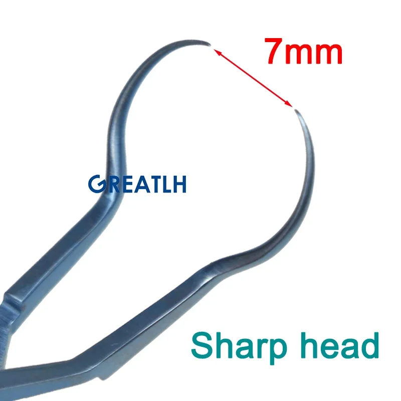 Autoclavable Ophthalmic Towel Forceps Microscope Towel Pliers Titanium Ophthalmic Instrument