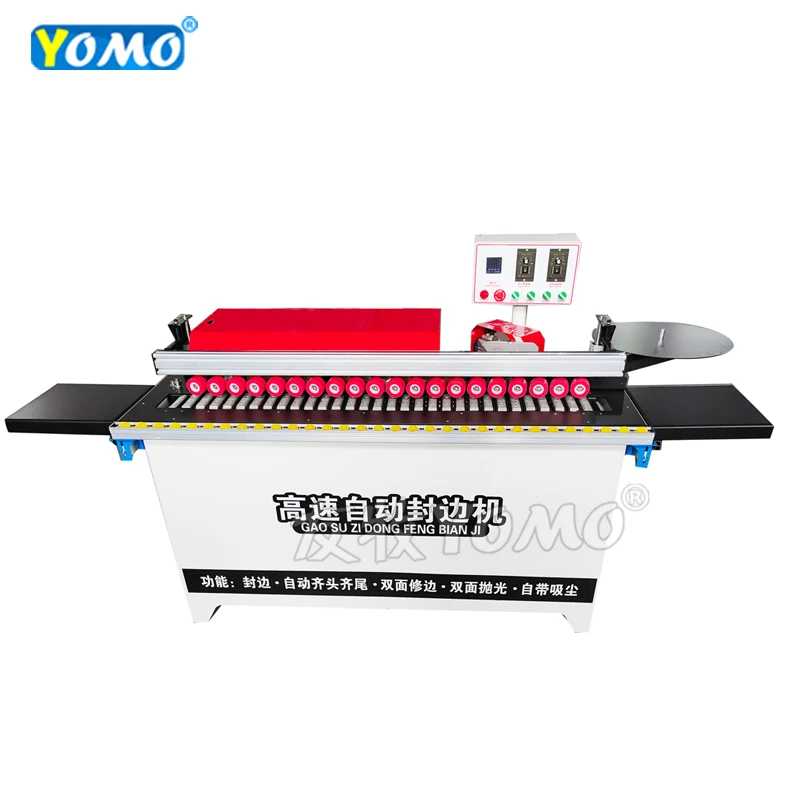 

MY80 Woodworking Automatic Edge Bander Wood Panel Furniture Straight Linear Auto Edge Banding Machine