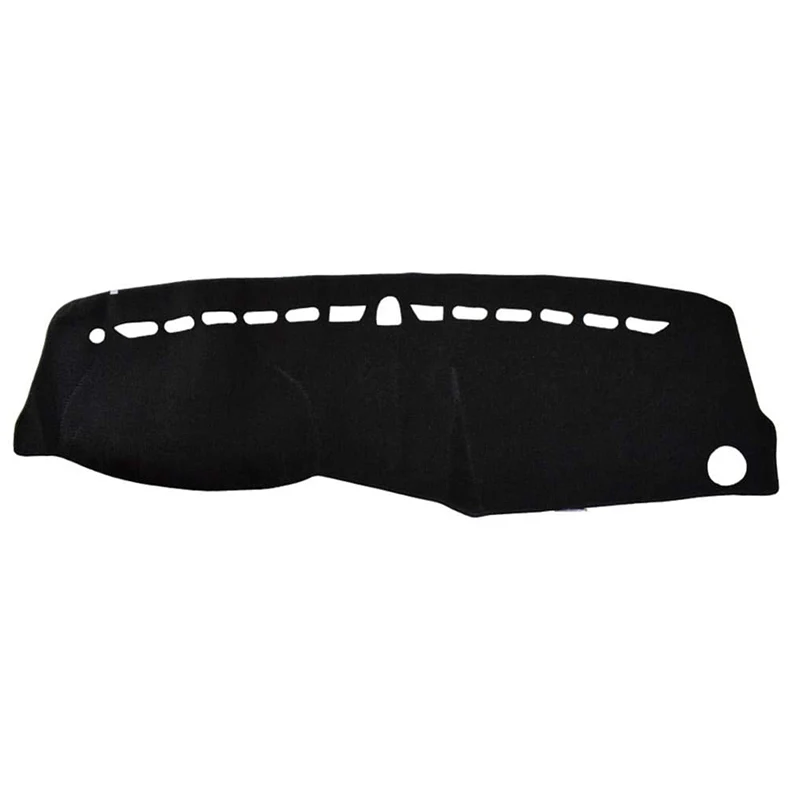 Black Car Dash Mat Dashmat Dashboard Cover Dash Cover for Ssangyong Kyron 2005 - 2015 for Actyon 2005 - 2010