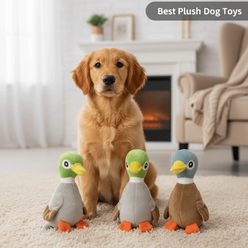 

Soft Plush Squeaky Dog Toy Squeaky Sound Wear-resistant Grinding Teeth Puppy Toy Sounding Training Bite-resistant Dog Chew Toy